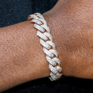 High End Jewelry - Iced Out Miami Cuban Link Bracelet