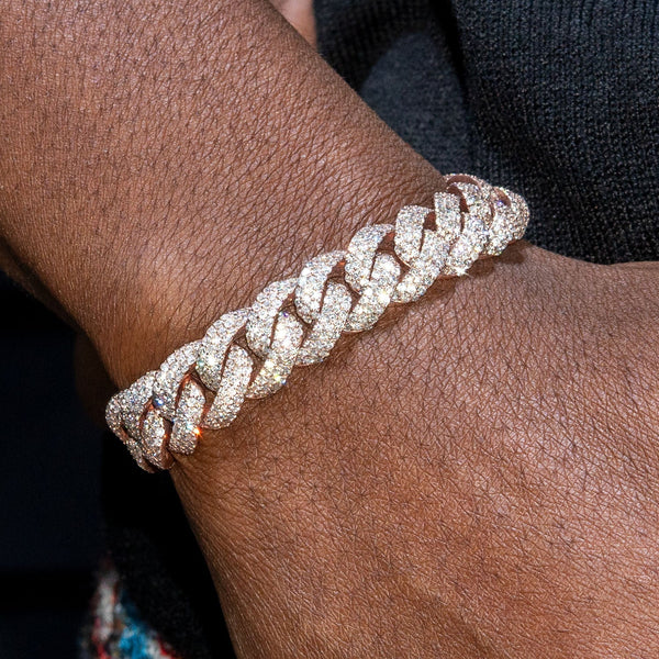 High End Jewelry - Iced Out Miami Cuban Link Bracelet