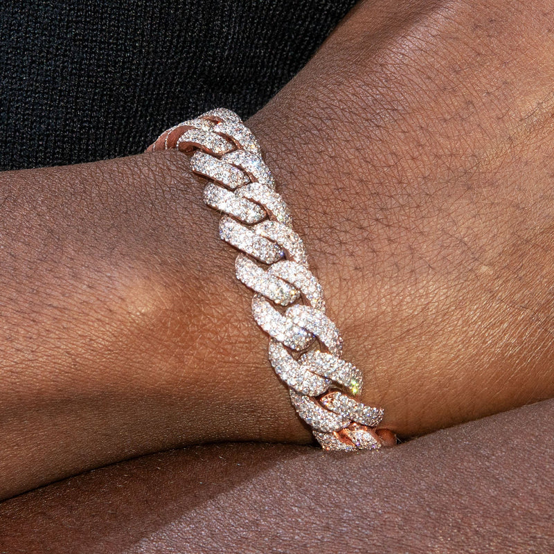 High End Jewelry - Iced Out Miami Cuban Link Bracelet