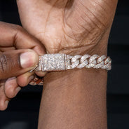 High End Jewelry - Iced Out Miami Cuban Link Bracelet