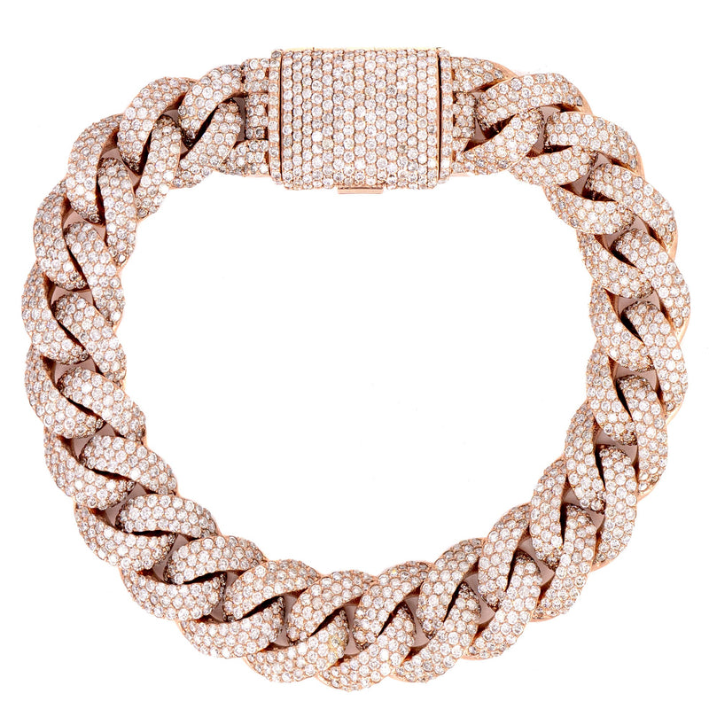 High End Jewelry - Iced Out Miami Cuban Link Bracelet