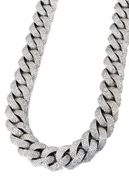High End Jewelry - Iced Out Diamond Miami Cuban Link Chain