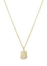10K Gold Necklace & Gold Jesus Piece Necklace | 6.14 Grams