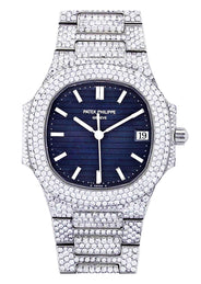 Diamond Patek Philippe Nautilus Watch For Women | Stainless Steel