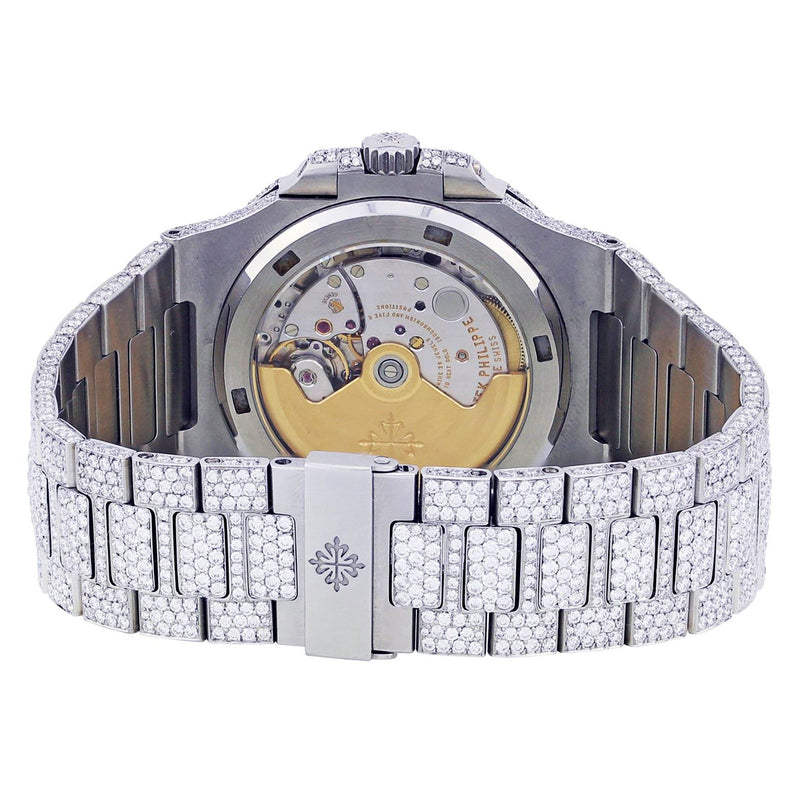 Diamond Patek Philippe Nautilus | Stainless Steel