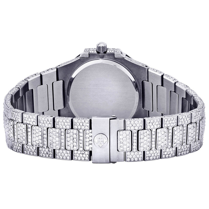 Diamond Patek Philippe Nautilus Watch For Women | Stainless Steel