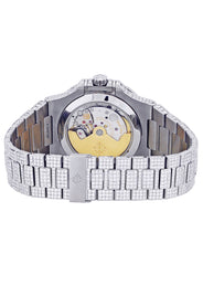Diamond Patek Philippe Nautilus | Stainless Steel