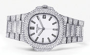 Diamond Patek Philippe Nautilus | Stainless Steel