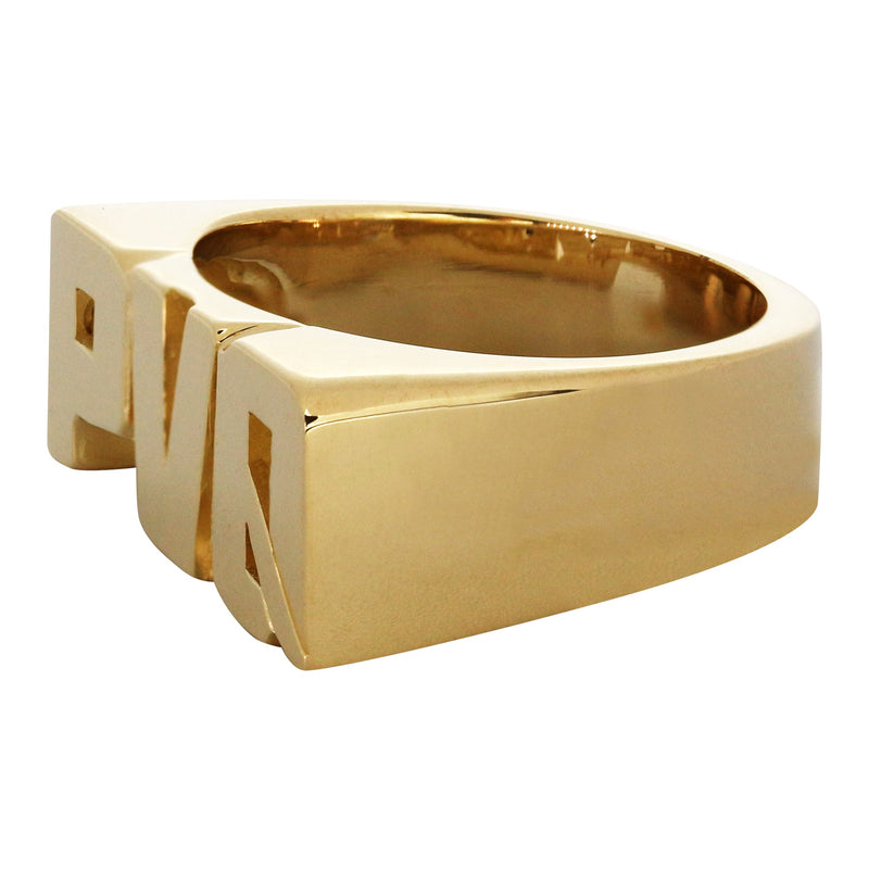 14K Gold Initials Name Ring | Style #101