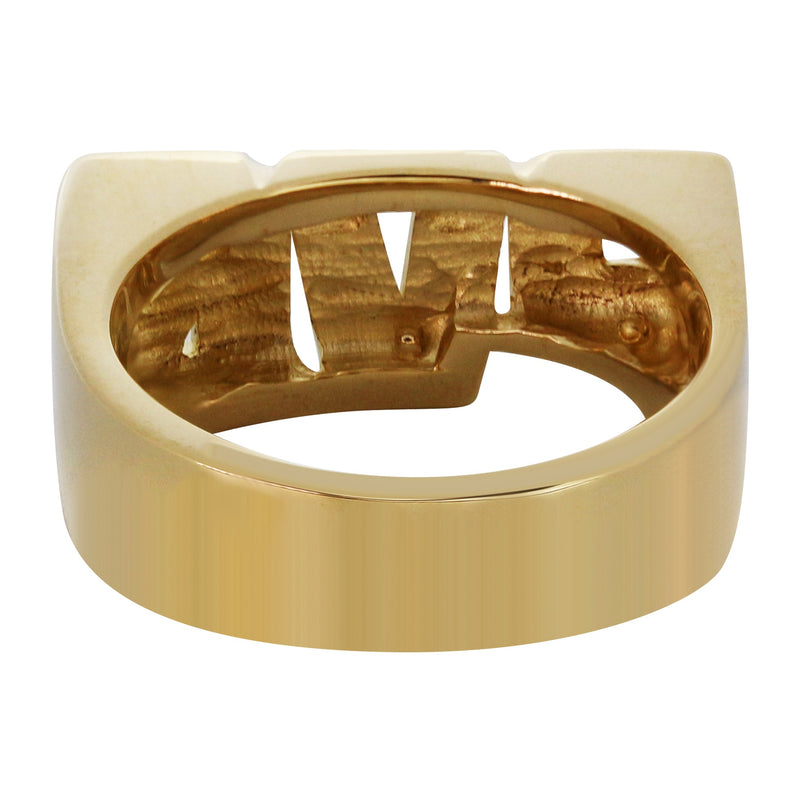 14K Gold Initials Name Ring | Style #101