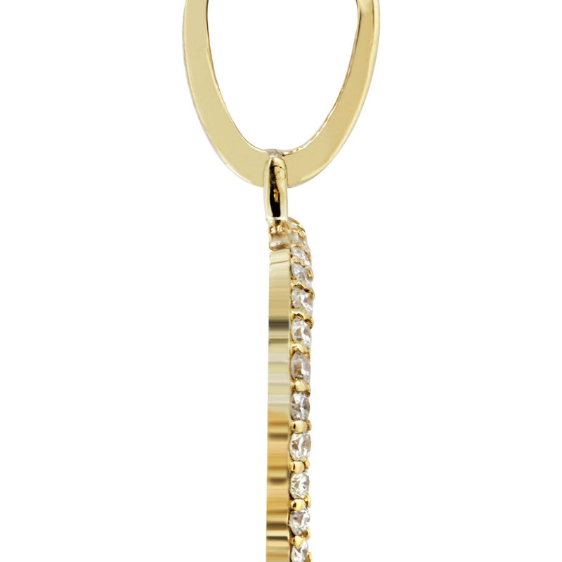Four Rings Diamond Pendant | 2.20 Carats | Yellow Gold | 10 Grams