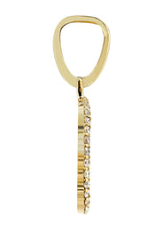 Four Rings Diamond Pendant | 2.20 Carats | Yellow Gold | 10 Grams