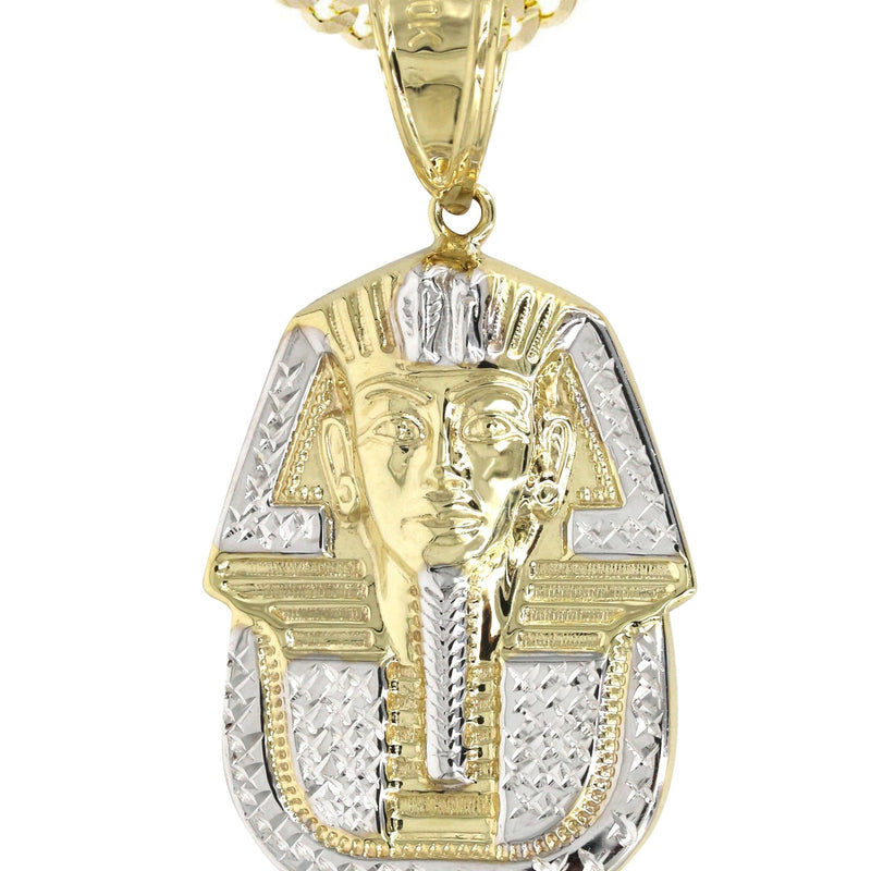 10K Yellow Gold Pharaoh Necklace | Appx. 14.3 Grams