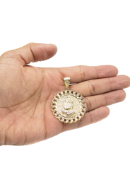 10K Gold Praying Hands Pendant | 7.4 Grams