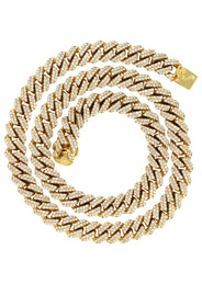 Diamond Miami Cuban Link Chain ( 12 MM )