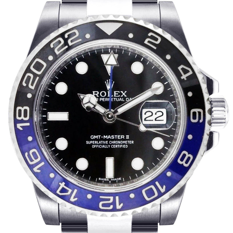 Rolex Gmt-Master 2 "Batman" | Stainless Steel | 40 Mm