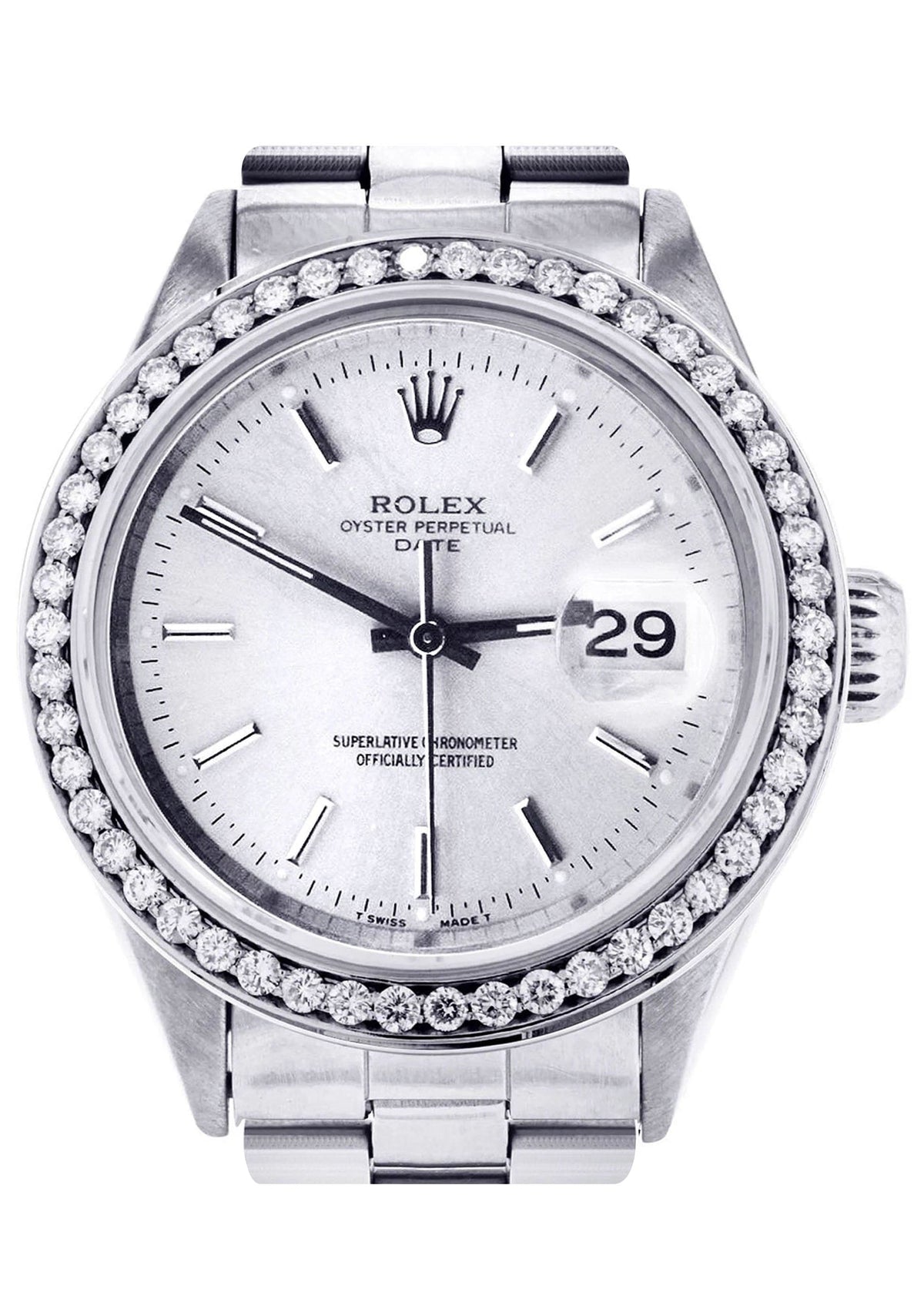Rolex Date | Stainless Steel | 34 Mm