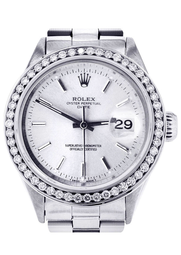 Rolex Date | Stainless Steel | 34 Mm