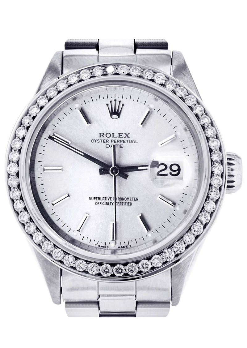 Rolex Date | Stainless Steel | 34 Mm