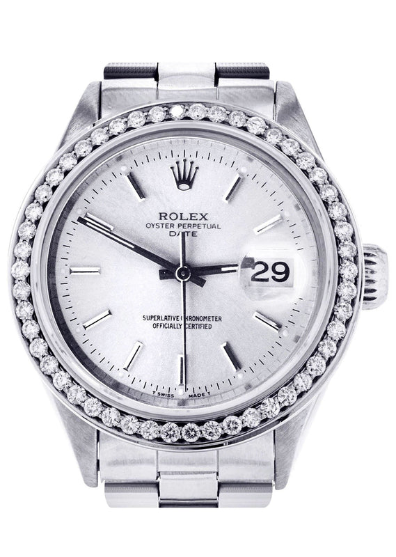 Rolex Date | Stainless Steel | 34 Mm