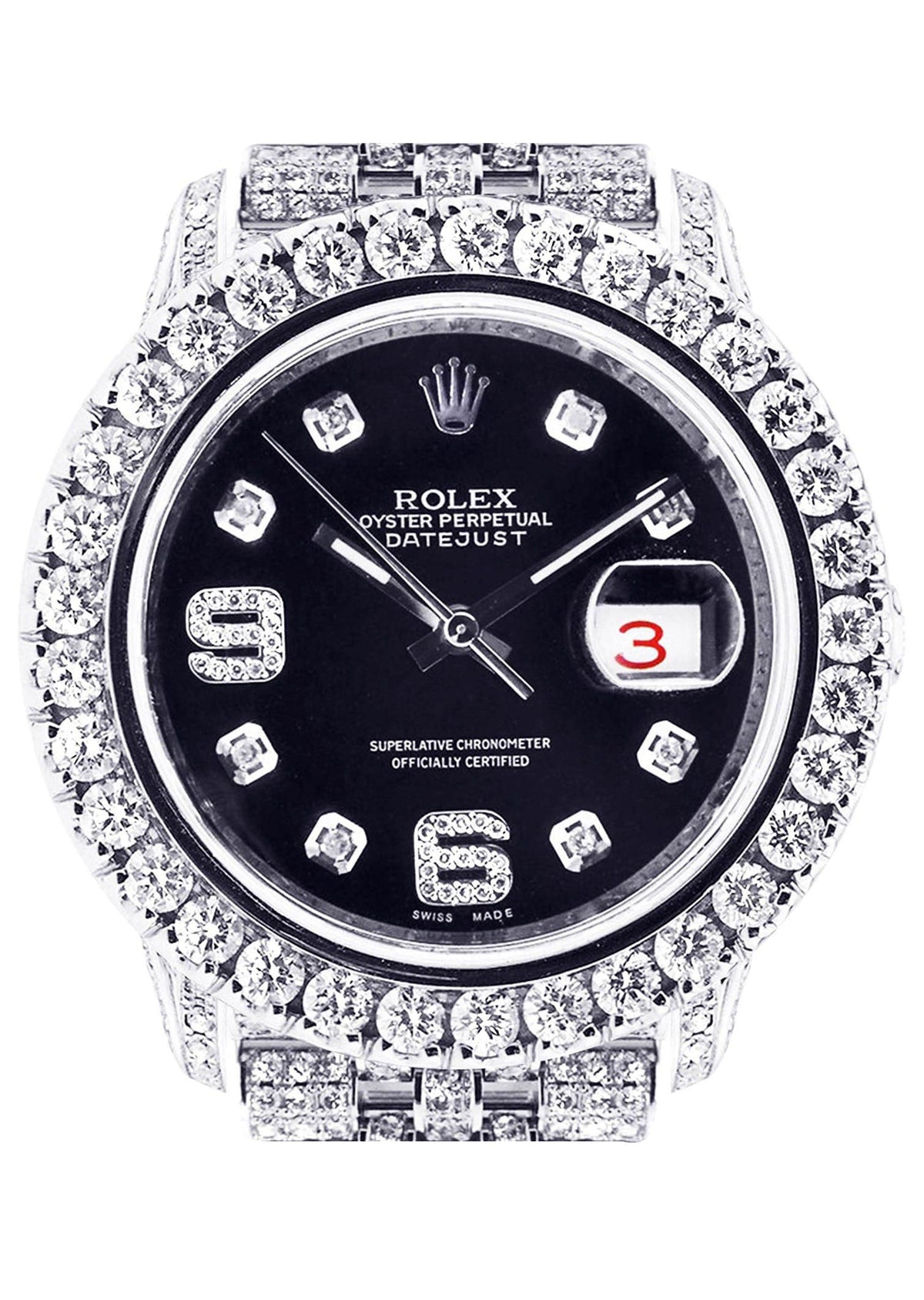 Diamond Rolex Datejust | Stainless Steel | 36 Mm