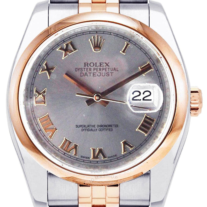 Rolex Datejust | 18K Pink Gold | 36 Mm