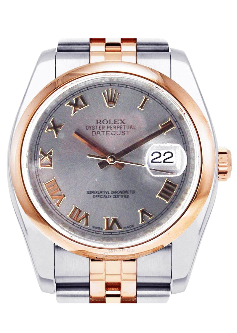 Rolex Datejust | 18K Pink Gold | 36 Mm