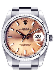 Rolex Date | Stainless Steel | 34 Mm