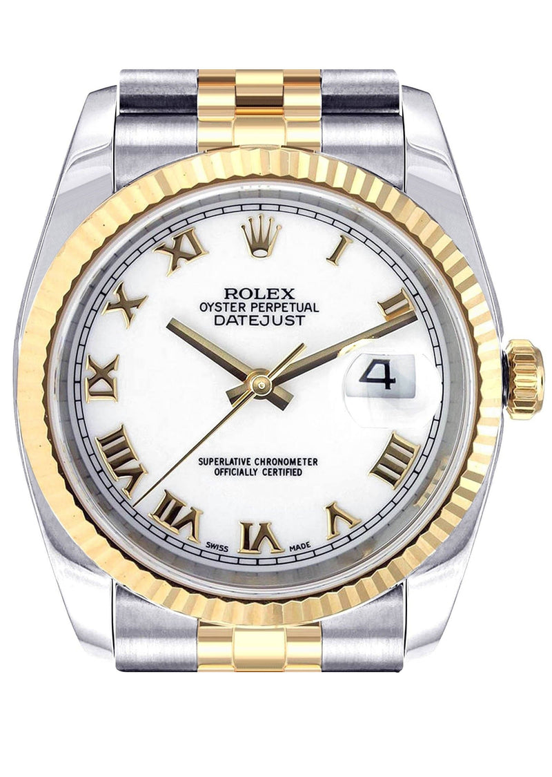 Rolex Datejust | 18K Yellow Gold | 36 Mm