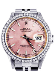 Diamond Rolex Datejust | Stainless Steel | 36 Mm