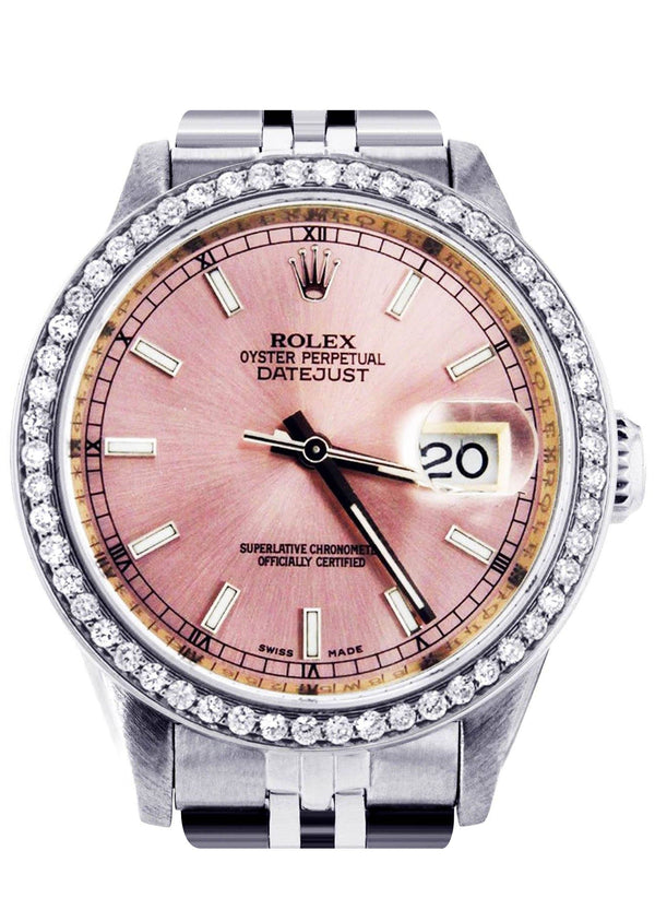 Diamond Rolex Datejust | Stainless Steel | 36 Mm