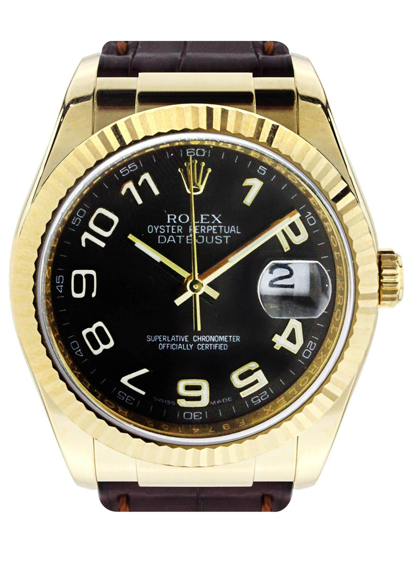 Rolex Datejust | 18K Yellow Gold | 36 Mm