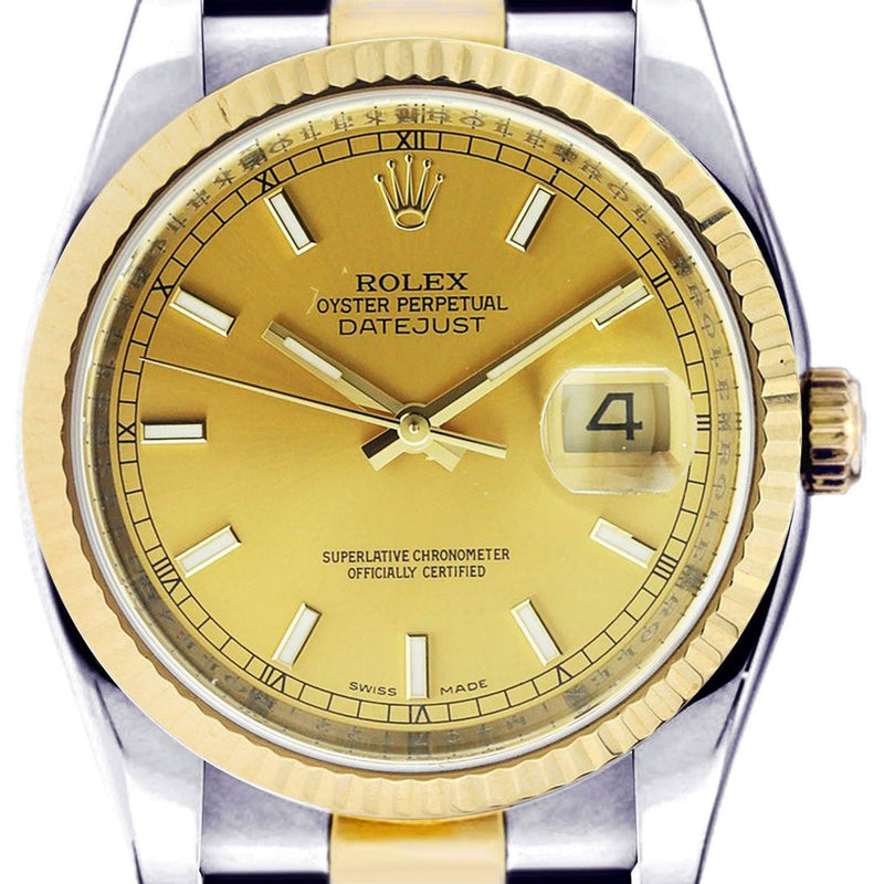 Rolex Datejust | Yellow Gold | 36 Mm