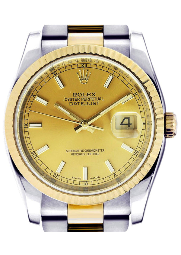 Rolex Datejust | Yellow Gold | 36 Mm