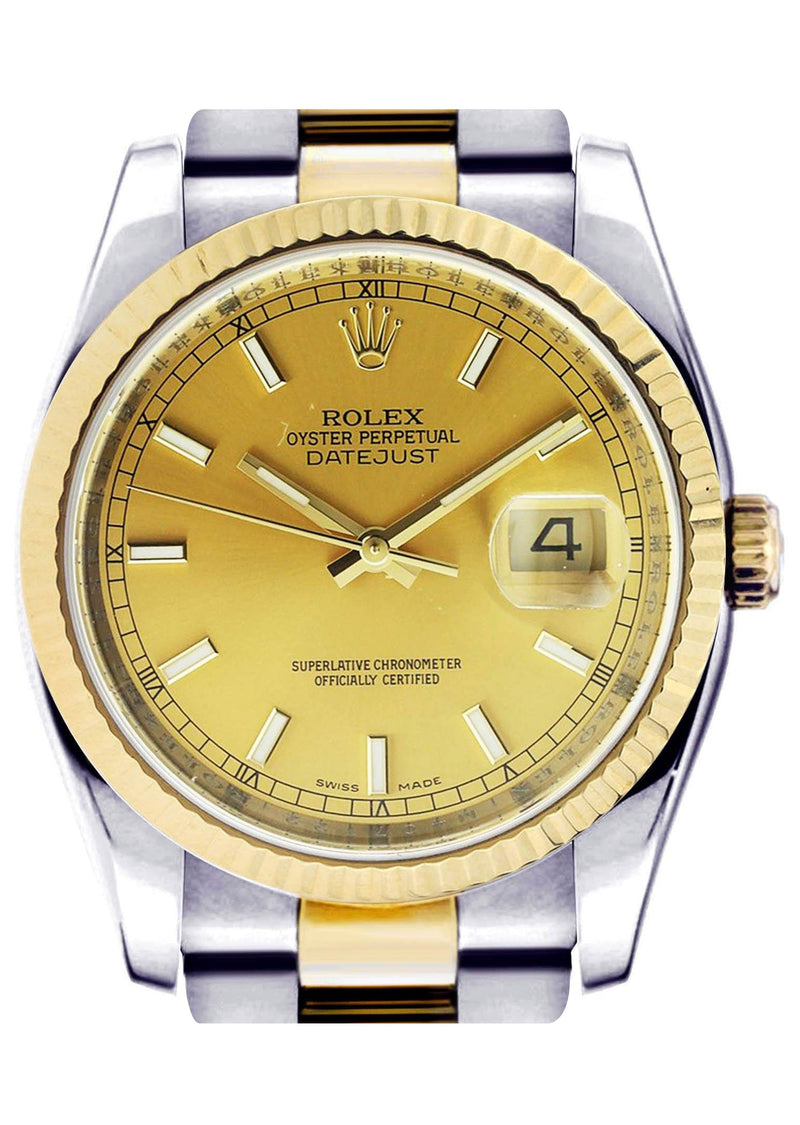 Rolex Datejust | Yellow Gold | 36 Mm