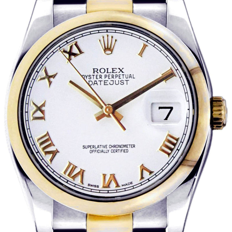 Rolex Datejust | 18K Yellow Gold | 36 Mm