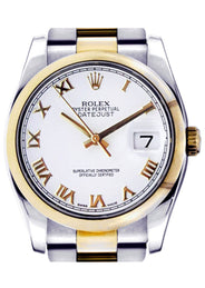 Rolex Datejust | 18K Yellow Gold | 36 Mm
