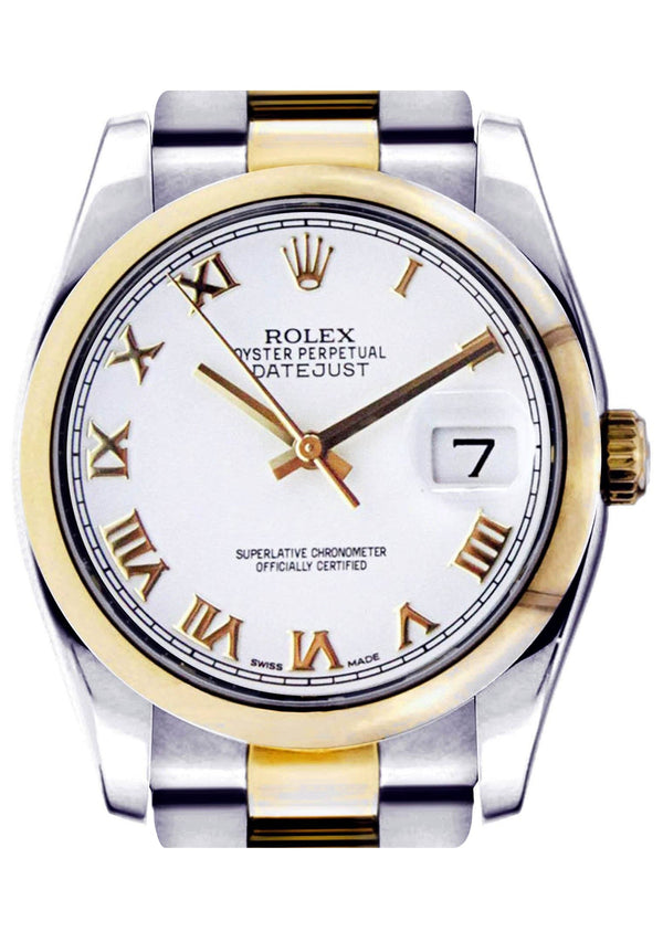 Rolex Datejust | 18K Yellow Gold | 36 Mm