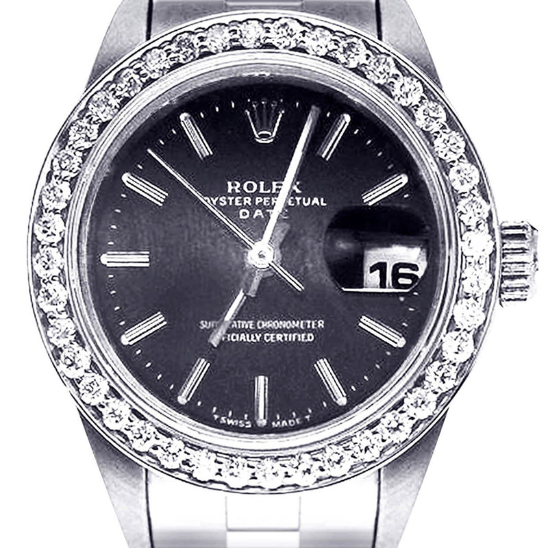 Rolex Date Watch For Women | Stainless Steel | 26 mm