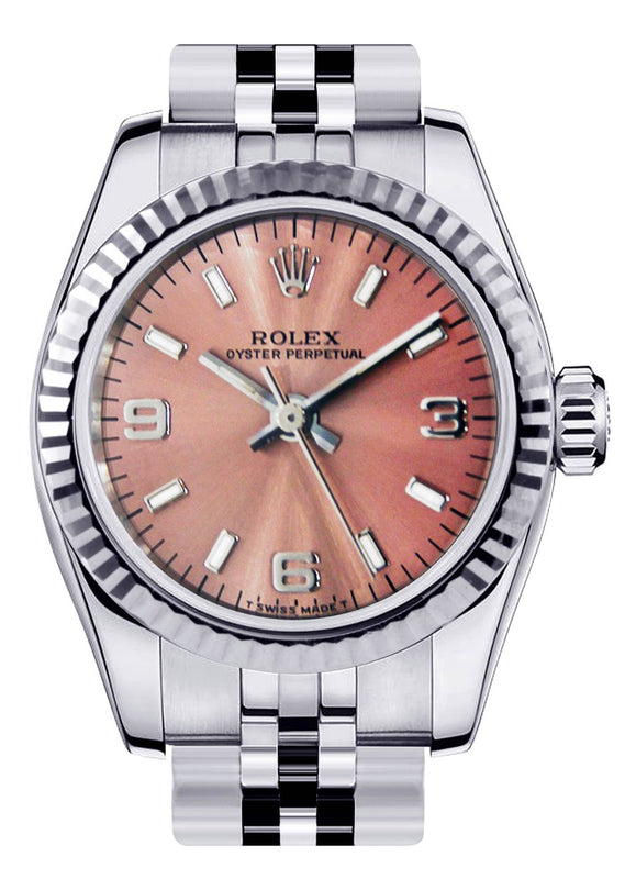 Rolex Oyster Perpetual Watch For Women | Stainless Steel | 26 Mm