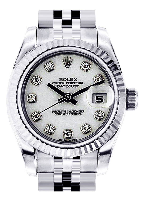 Rolex Datejust Watch For Women | Stainless Steel | 26 Mm