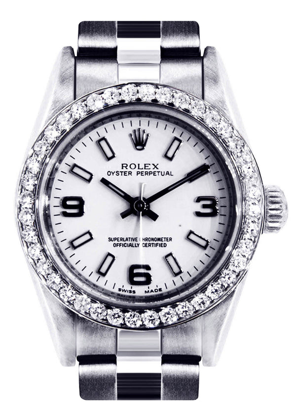 Rolex Oyster Perpetual Watch For Women | Stainless Steel | 26 Mm