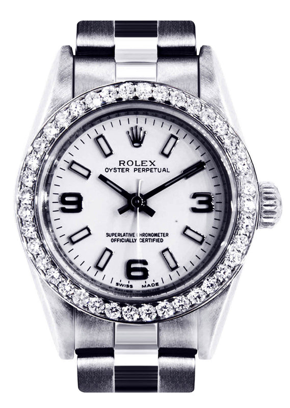 Rolex Oyster Perpetual Watch For Women | Stainless Steel | 26 Mm