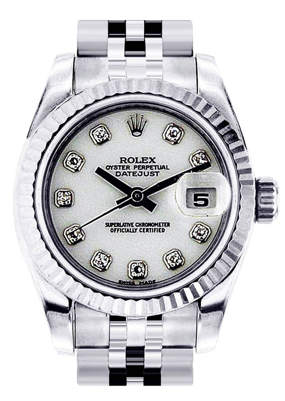 Rolex Datejust Watch For Women | Stainless Steel | 26 Mm