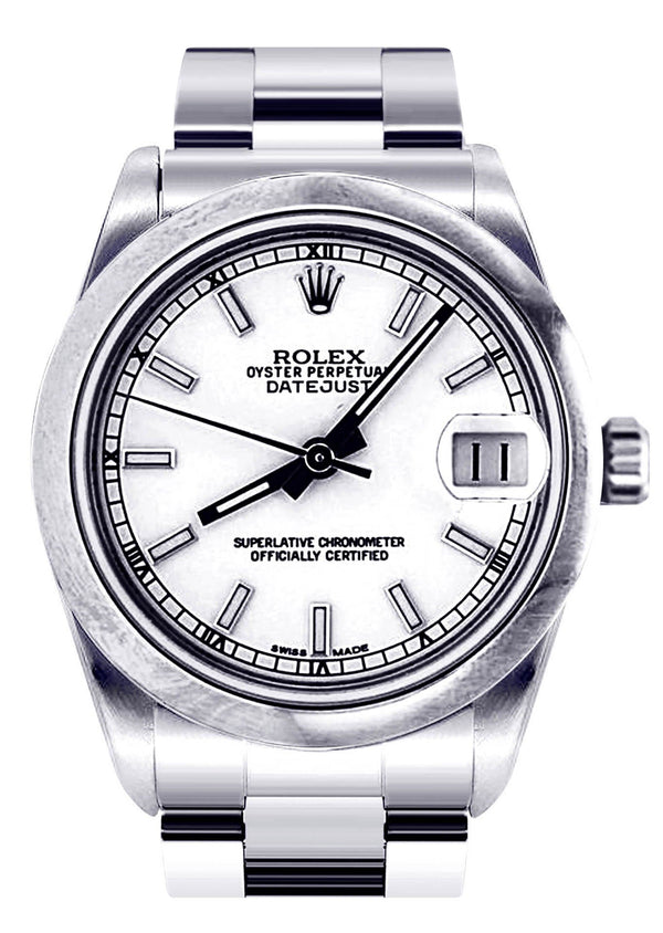 Rolex Datejust Watch For Women | Stainless Steel | 31 Mm