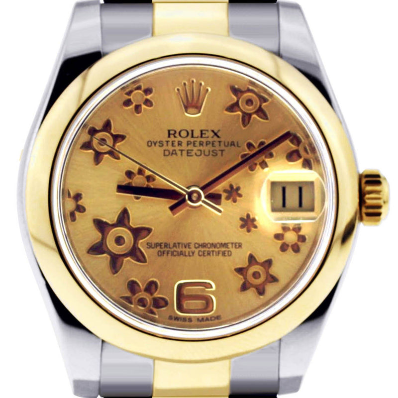 Rolex Datejust Watch For Women | Two Tone | 31 Mm