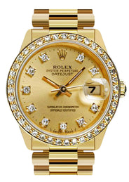 Rolex Datejust Watch For Women | Yellow Gold | 31 Mm