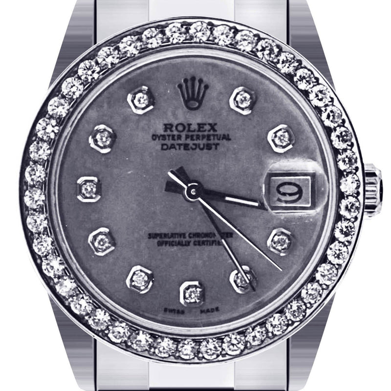 Rolex Datejust Presidential Watch For Women | 18K White Gold | 31 Mm
