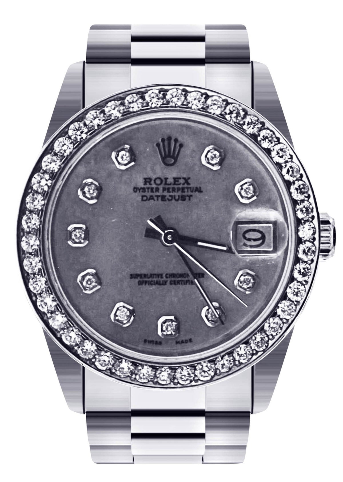 Rolex Datejust Presidential Watch For Women | 18K White Gold | 31 Mm