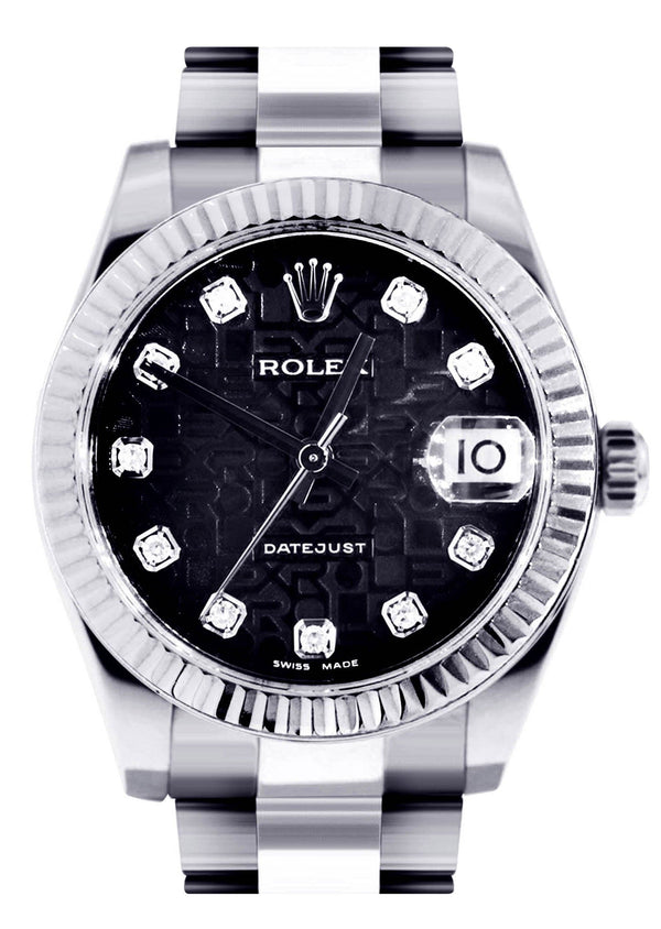 Rolex Datejust Watch For Women | Stainless Steel | 31 Mm